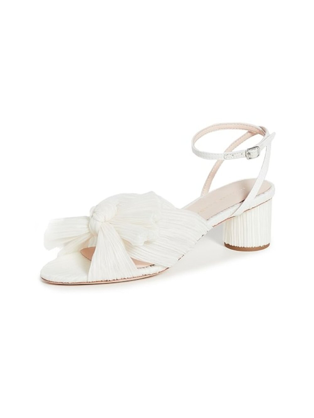 Loeffler Randall Dahlia white dress heels shoes wedding prom new sz 5M - Picture 2 of 7